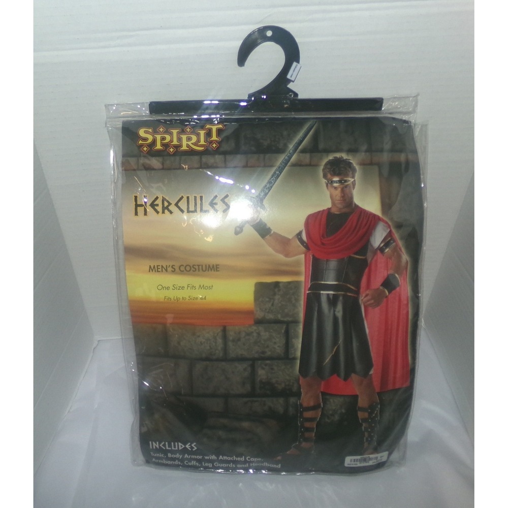 Spirit Halloween Hercules Mens Costume One Size Fits Most Greek Hero Tunic Cape
